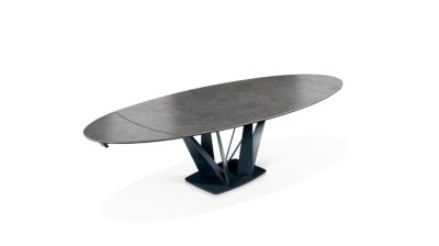 barrel / oval dining table  image number 3