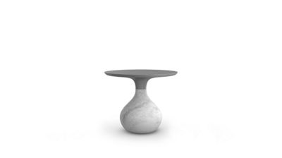 round pedestal table aqua product image
