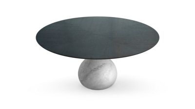 mesa de comedor redonda aqua n&uacute;mero de imagen 1