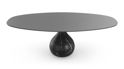 oval dining table image number 1