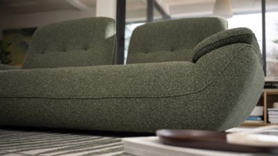 Canap&eacute; 3 places - Dossier manuel double profondeur image num&eacute;ro 3