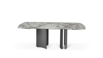 mesa de comedor ovalada extensible n&uacute;mero de imagen 1