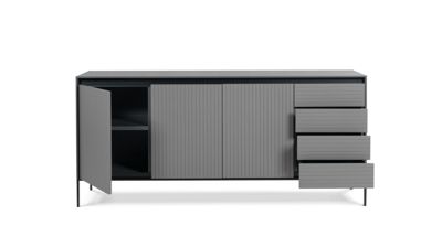 credenza alta 3 ante, 4 cassetti numero dell'immagine 1