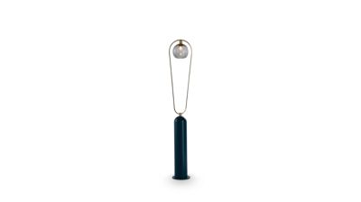 floor lamp, blue grey image number 1