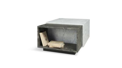 end table - carrare / orobico image number 1