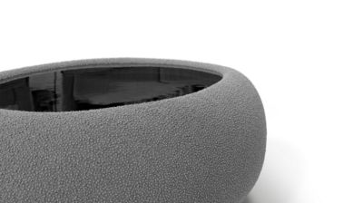 ottoman / cocktail table - glass top image number 2