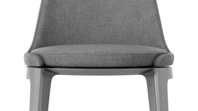 fixed chair - wooden base image number 3