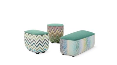 Hocker-Set Minze trilogie outdoor produktbild