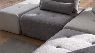 Canap&eacute; composable 5 &eacute;l&eacute;ments - Assises double profondeur image num&eacute;ro 3