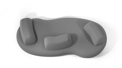 BANQUETTE GRANDE 4 posti bombom indoor numero dell'immagine 2