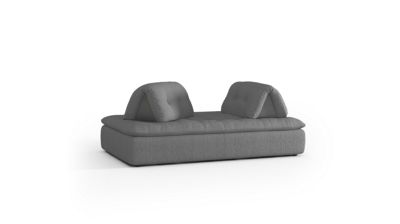3-seat armless sofa image number 1