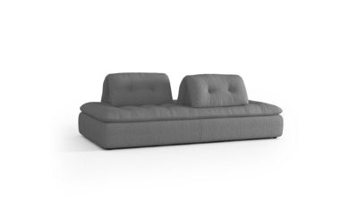 Large 3-seat armless sofa  image number 2