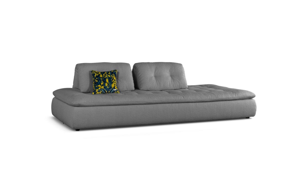 Large 3-seat armless sofa image number 0
