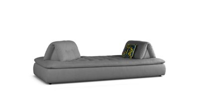 Large 3-seat armless sofa