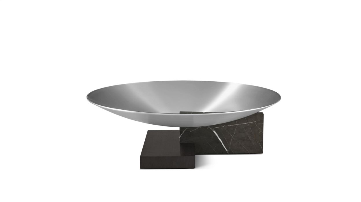 table basse - marbre graphite d'iran image number 0